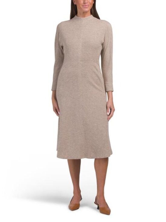 Maggy London Dresses & Skirts - MAGGY LONDON Dolman Sleeve Mock Neck Midi Dress